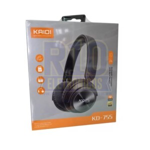 FONE BLUETOOTH KAIDI KD-755 COM RADIO FM/MICRO SD