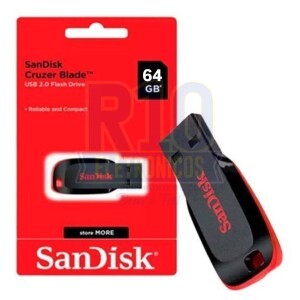 PENDRIVE 64GB SANDISK CRUZER BLADE Z50
