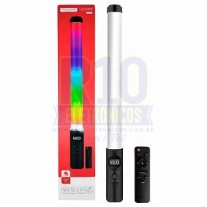 BASTÃO DE LED RGB TOMATE MLG-087 COM CONTROLE