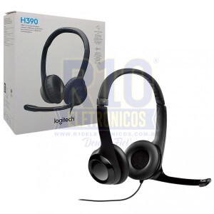 FONE LOGITECH H390 PC COM CANCELAMENTO DE RUIDO