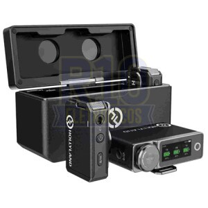 MICROFONE LAPELA SEM FIO HOLLYLAND LARK MAX DUO 