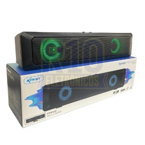 CAIXA DE SOM PC KNUP RO802 BARRA HÓRUS 6W