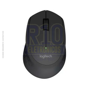 MOUSE SEM FIO LOGITECH M280 COMFORT PLUS PRETO