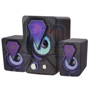 CAIXA DE SOM PC KAPBOM KA-170 COM SUBWOOFER 80W ( BLACK FRIDAY )