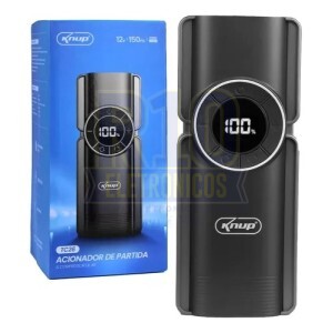 ACIONADOR DE PARTIDA E COMPRESSOR DE AR TC26 KNUP 12V 150PSL 15600MAH