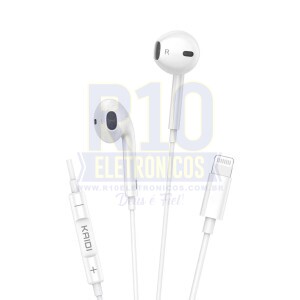 FONE COM FIO KAIDI KD-730 LIGHTNING