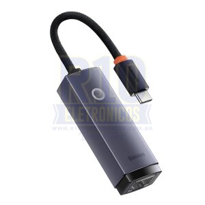 ADAPTADOR DE REDE USB-C PARA RJ45 BASEUS WKQX000313 GIGABIT