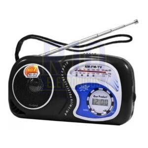 RADIO AM/FM KAPBOM K-2019 COM TV E RELÓGIO