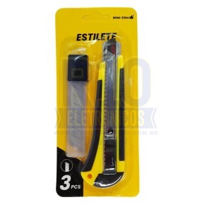 ESTILETE BOMVINK BOM-3304 COM 3 LAMINAS RESERVAS