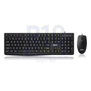 TECLADO E MOUSE COM FIO ACER EAK040