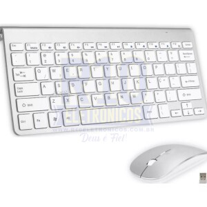 TECLADO E MOUSE SEM FIO BMAX BM-T12 BLUETOOTH/WIRELESS