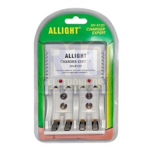 CARREGADOR ALLIGHT A-612 S/PILHA BIVOLT