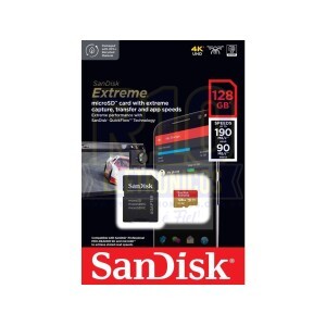 MICRO SD 128GB C10 EXTREME 190MB/S SANDISK 4K