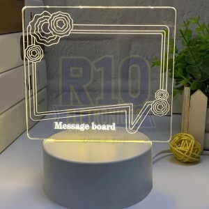 LUMINÁRIA LOUSA 3D LUATEK KL-1515 ( BLACK FRIDAY )