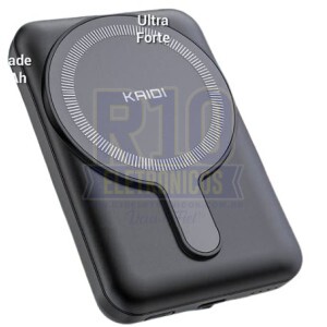 POWER BANK 5000 KAIDI KNC8885 POR INDUÇÃO 15W