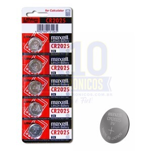 BATERIA MAXELL 2025 CARTELA C/5