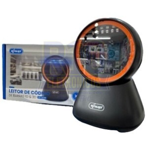 LEITOR CÓD. BARRA KNUP LE709 1D/2D BALCÃO