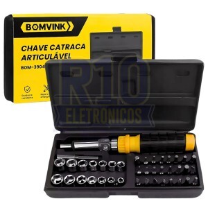 KIT CHAVE CATRACA ARTICULÁVEL BOMVINK BOM-3904
