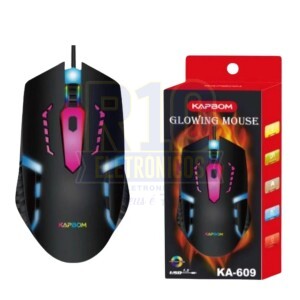 MOUSE COM FIO GAMER KAPBOM KA-609 LED 1,5M ( BLACK FRIDAY )