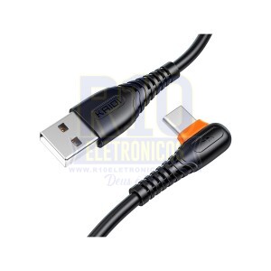 CABO USB TIPO-C KAIDI 1M 90º KD-37C