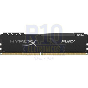 MEMÓRIA DDR4 4GB PC 2666 HYPERX KINGSTON FURY HX426C16FB3/4 BLACK ( BLACK FRIDAY )