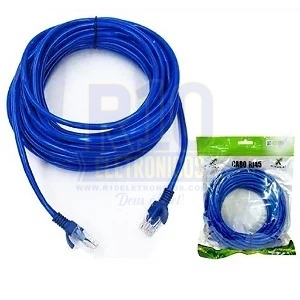 CABO DE REDE X-CELL RJ45 20M (CAT 5E)