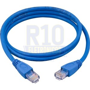 CABO DE REDE X-CELL RJ45 3M (CAT 5E)