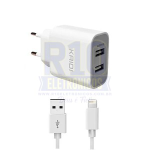 CARREGADOR KAIDI IPHONE KD-109A 12W