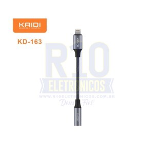 CABO ADAPTADOR P2 KAIDI KD-163 (NÃO PRECISA DE BLUETOOTH)