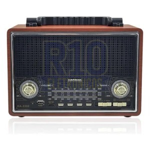RÁDIO PORTÁTIL AM/FM KAPBOM KA-3302 COM CONTROLE