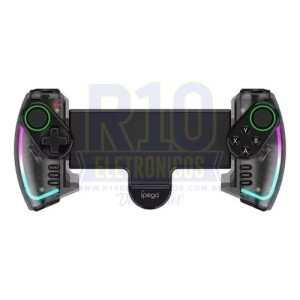 CONTROLE PARA CELULAR ÍPEGA PG-9777S TRANSPARENTE COM LED E FUNÇÃO VIBRAÇÃO