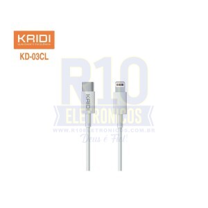 CABO USB 2M TIPO-C/LIGHTNING KAIDI KD-03CL