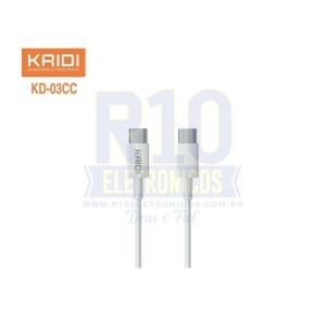 CABO USB 2M TIPO-C/TIPO-C KAIDI KD-03CC
